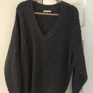 AE Long Vneck Sweater